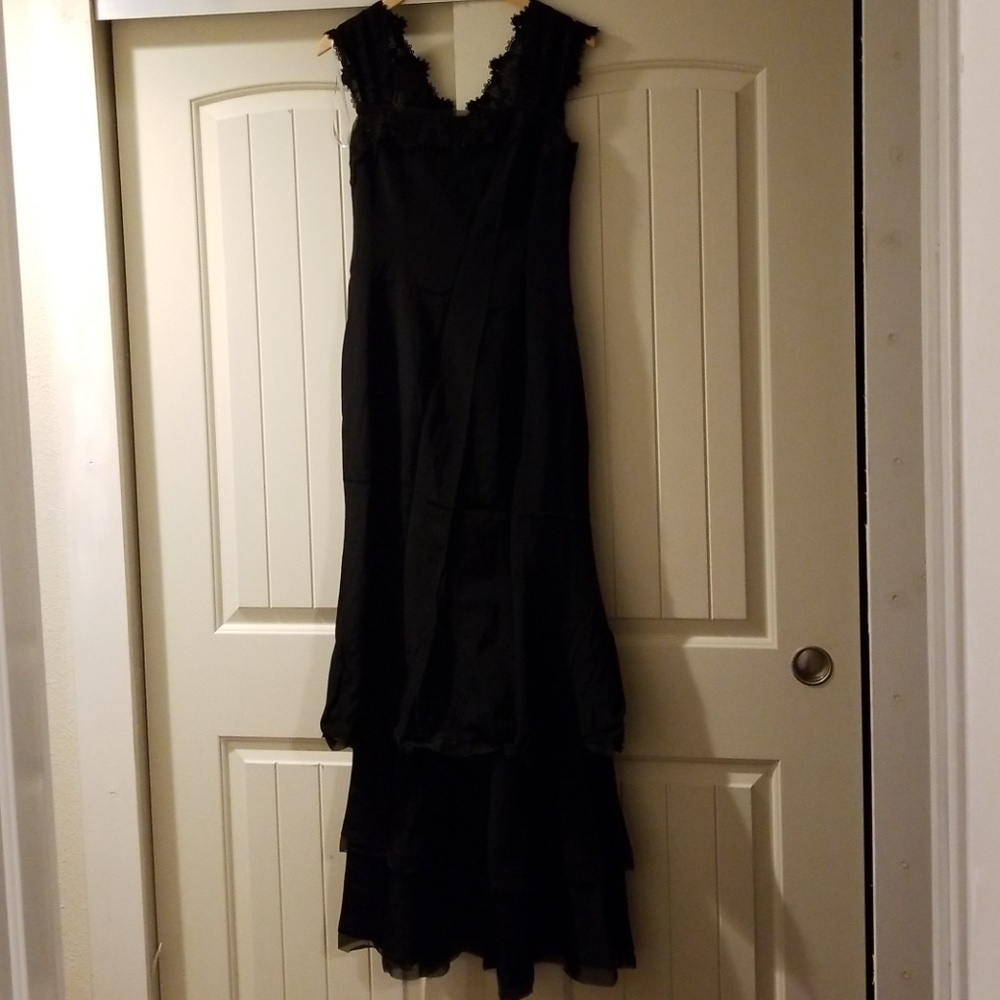 👗 Kay Unger New York Black Dress Gown